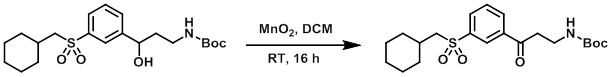 Manganese dioxide reaction 1 - Alcohol to Ketone