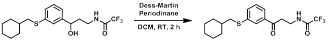 Dess-Martin reaction 3 - Alcohol to Ketone